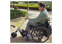 adaptador para silla de ruedas